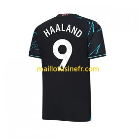 Maillot de Foot Manchester City Erling Haaland 9 Troisième 2023-24
